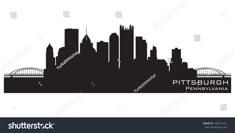 241 imágenes de Pittsburgh skyline silhouette - Imágenes, fotos y vectores de stock | Shutterstock