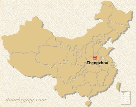 Zhengzhou Location Map