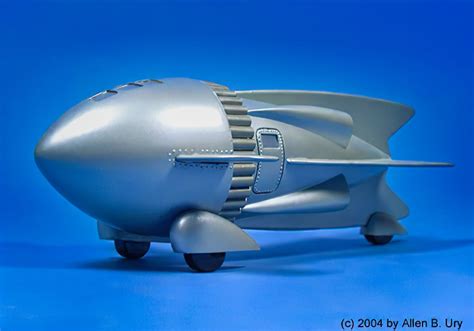 Dr. Zarkov's Rocket Ship from "Flash Gordon" (1936) by Herb Deeks Models - Fantastic Plastic Models