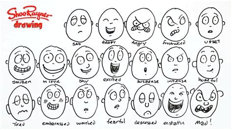 20-different-emotions | Shoo Rayner Children's Author & Illustrator