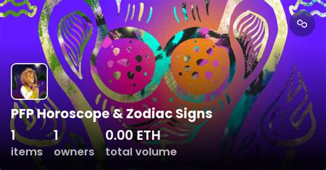 PFP Horoscope & Zodiac Signs - Collection | OpenSea