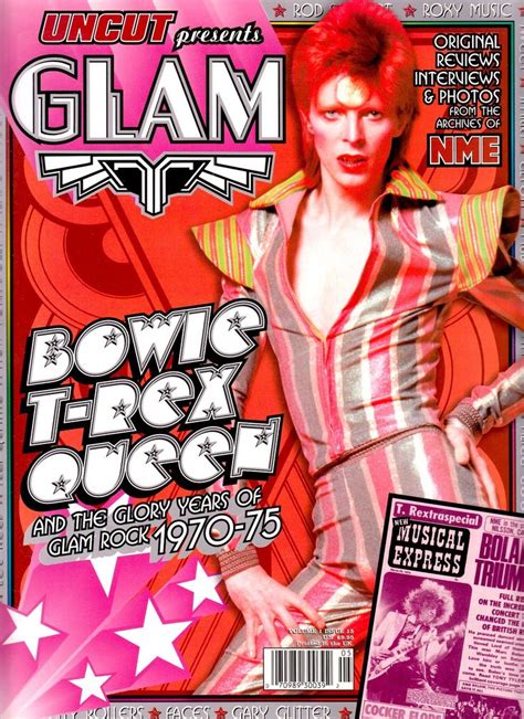 DAVID BOWIE cover UNCUT Presents GLAM (U.K) Glam Rock. (please follow minkshmink on pinterest ...