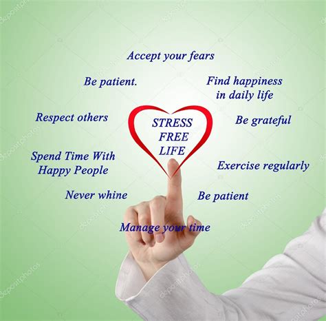 Stress free lifestyle tips — Stock Photo © vaeenma #37278819