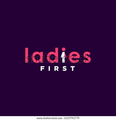 Simple Ladies Logo Design Inspiration Ladies Stock Vector (Royalty Free ...