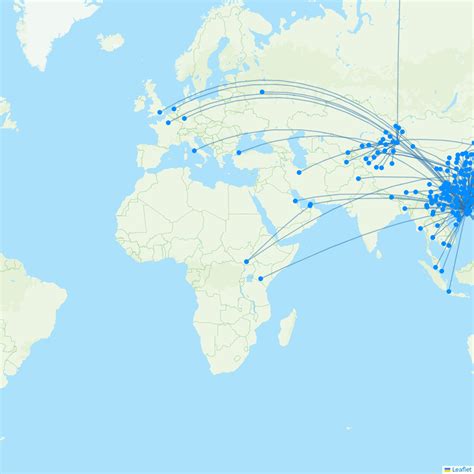 China Southern Airlines routes 2024 – map with all flights - Flight Routes