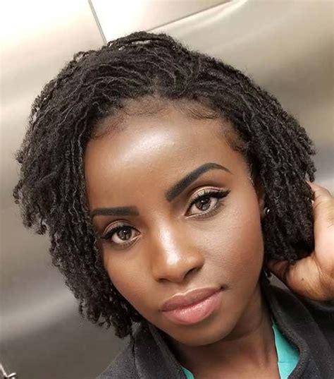 23 Trendy Ways to Wear Sisterlocks in 2019 - StayGlam | Locs hairstyles, Curly hair styles ...