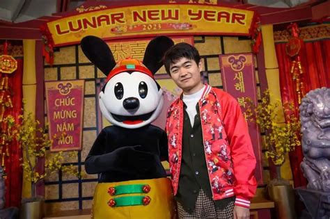 "American Born Chinese" Star Ben Wang Celebrates Lunar New Year at Disney California Adventure ...