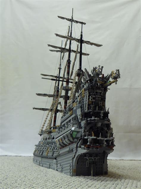 Lego Flying Dutchman | Lego pirate ship, Lego boat, Lego universe