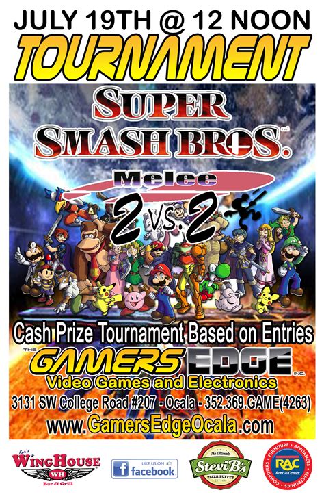 July 19th 2014. Super Smash Bros Melee Tournament.. | Super smash bros melee, Tournaments, Super ...