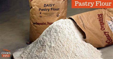 Pastry Flour - CooksInfo