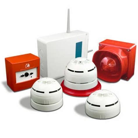 Plastic White Wireless Fire Alarm System, For Apartments at Rs 12500/unit in Navi Mumbai