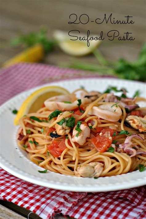 seafood medley pasta