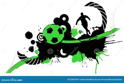 Abstract Football Background Stock Illustration - Illustration of shoot, target: 5245109