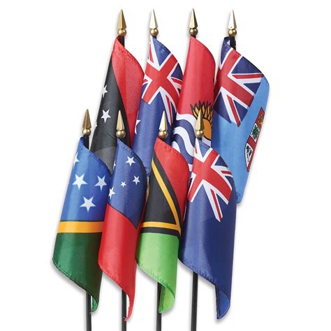 Australia & Oceania Flag Set - Montessori Services