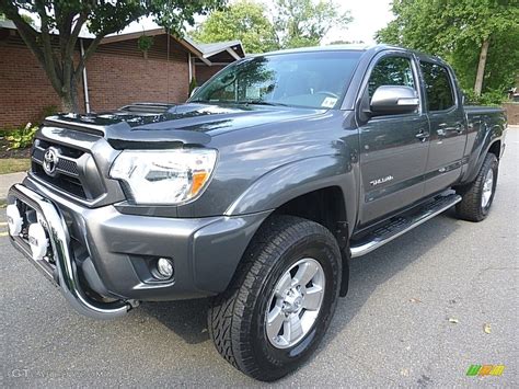 2013 Magnetic Gray Metallic Toyota Tacoma V6 SR5 Double Cab 4x4 #115973836 Photo #29 | GTCarLot ...