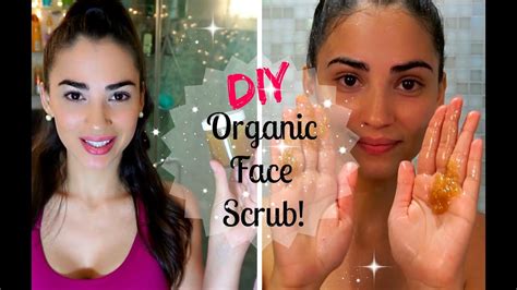 DIY: Organic Face Scrub! - YouTube