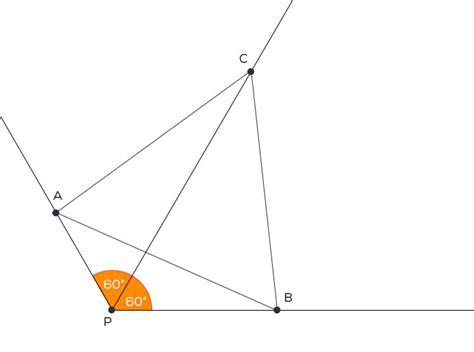 geometry - Equilateral triangle and 120° angle - Mathematics Stack Exchange