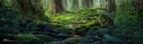 Fantasy Forest Background, Forest, Poster, Banner Background Image for Free Download