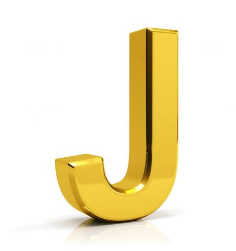 Gold Letter J in 2021 | Gold letters, Lettering, Letter j