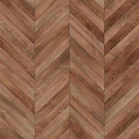 Seamless wood parquet texture (chevron brown) ~ Textures ~ Creative Market