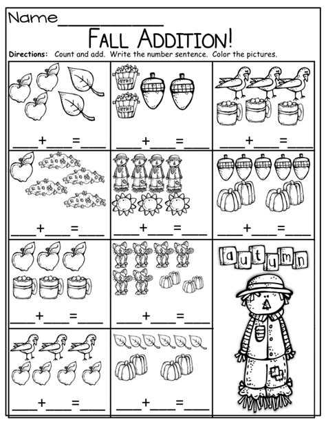 Kindergarten Math Worksheets - Best Coloring Pages For Kids