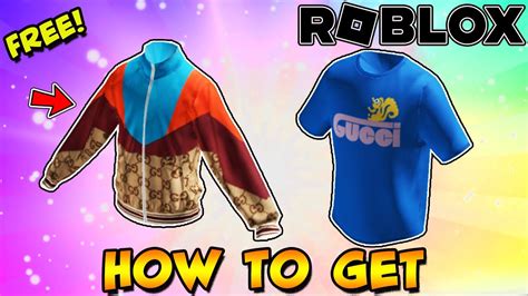 *FREE ITEMS* How To Get Gucci Colourblock Zip Jacket & Skunk T-shirt on Roblox - Gucci Town ...