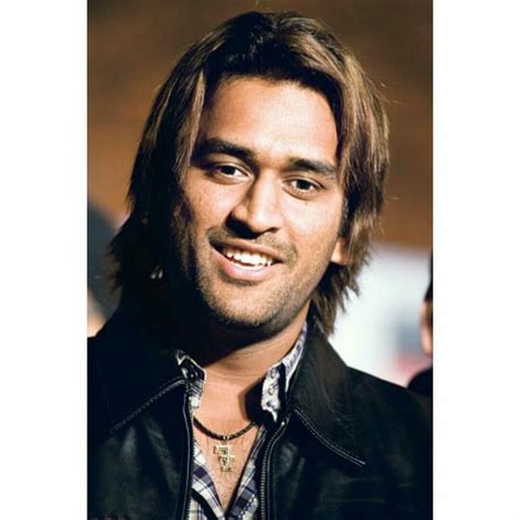 Pin by Ranjini RK on MS Dhoni.. The god of cricket | Long hair styles, Ms dhoni photos, Easy ...