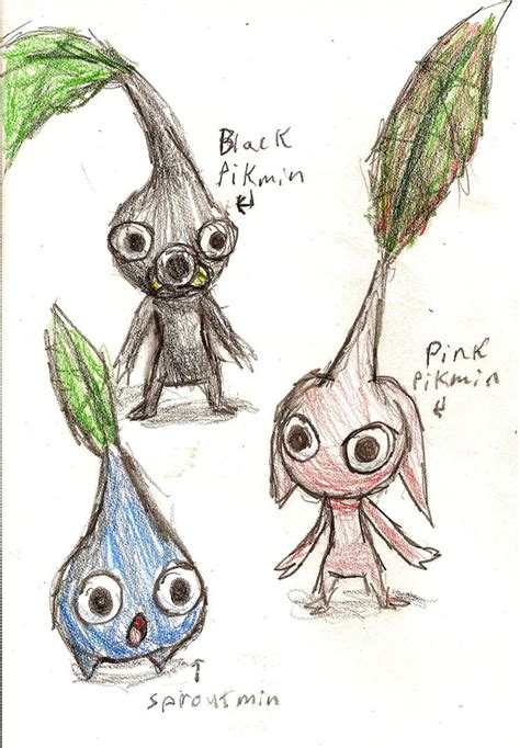 Pikmin Concepts by Protoeyesore on DeviantArt