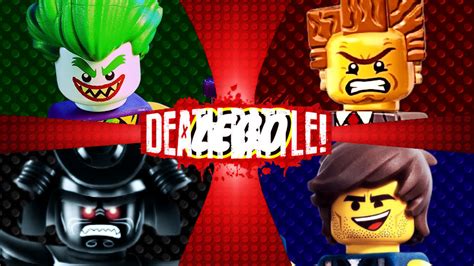 LEGO Movie Villains Battle Royale by Born-Environment-100 on DeviantArt