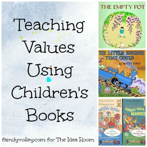 Teaching Values Through Children’s Books - The Idea Room