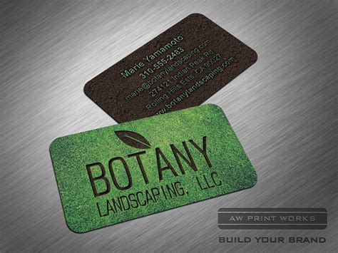 Landscaping Business Cards Ideas