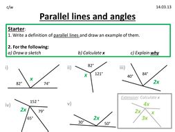 Angle Facts Investigation by meredithfrances - Teaching Resources - Tes