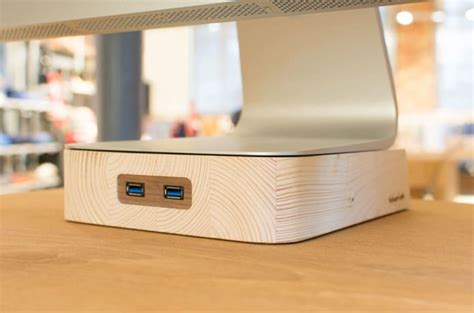 woodster - wooden Apple iMac and Thunderbolt Display stand with USB 3.0 | Indiegogo