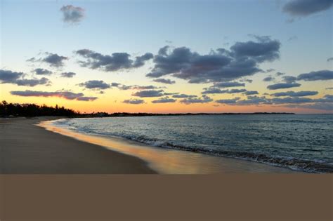 Premium Photo | Tofo beach at sunset in mozambique tofo beach is the ...