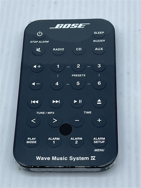 Buy Bose Wave Music System IV Genuine OEM Remote Control - Brand New And Battery Online in India ...