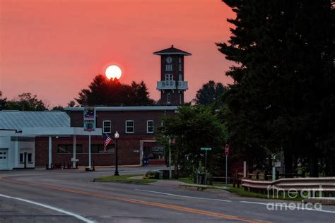 Our Town Gwinn Michigan Photograph by Upper Peninsula Photography - Pixels