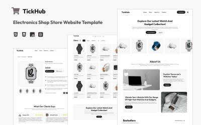 Electrolo - Electronics Ecommerce Website template