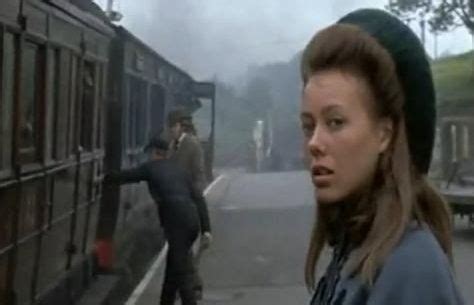 Jenny Agutter - the final touching scene fromThe Railway Children. British Actresses, British ...