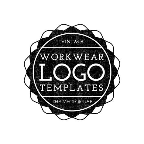 Vintage Workwear Logo Templates - TheVectorLab