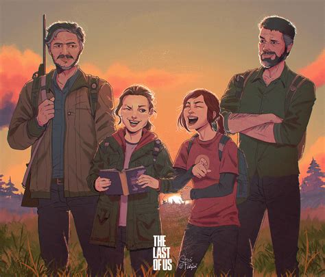 ArtStation - The Last of Us Fanart (Series ft. Game)