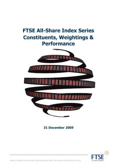 All-Share Index Series Weightings - FTSE