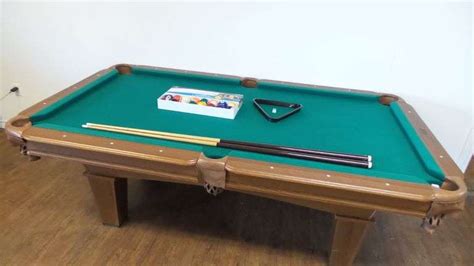 $ NICE Eastpoint Pool Table & Accessories! 87" x 50" (MR) - Texas Online Auction House