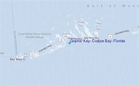 Gopher Key, Cudjoe Bay, Florida Tide Station Location Guide