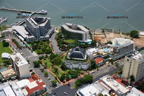 Aerial Photography Reef Hotel Casino, Cairns - Airview Online