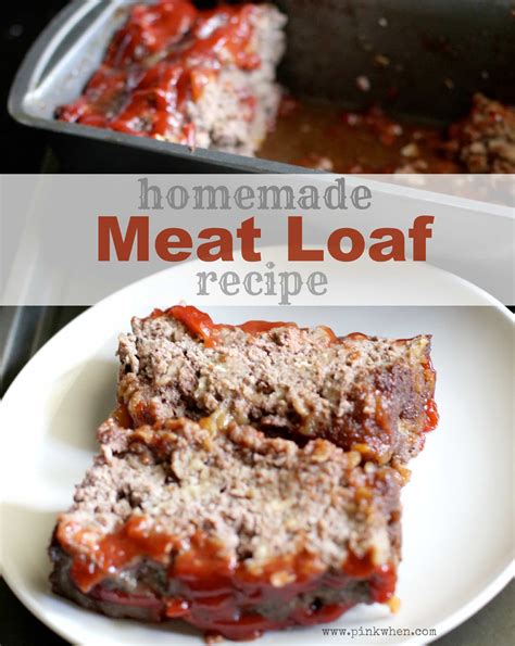 Homemade Meatloaf (Like Grandma Made!) - PinkWhen