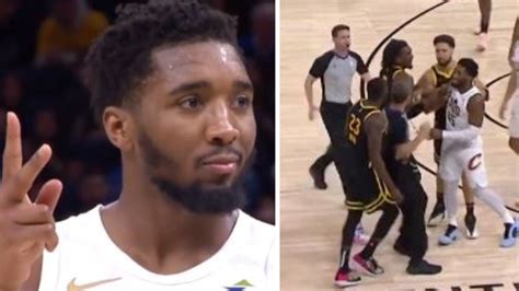 NBA 2023: Draymond Green ejected, video, Donovan Mitchell reaction ...