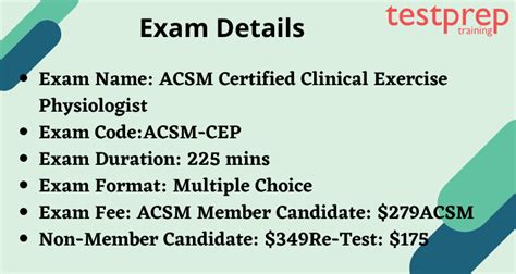 ACSM Certified Clinical Exercise Physiologist® (ACSM-CEP) | Testprep