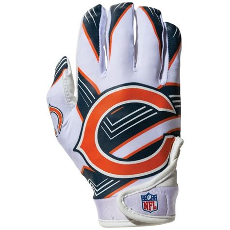 Franklin Sports NFL Chicago Bears Youth Football Receiver Gloves ...