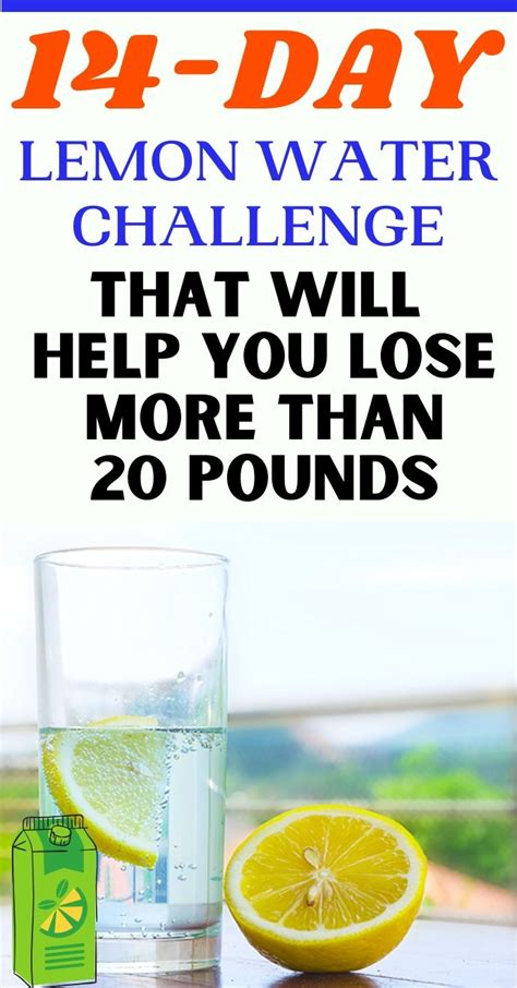 Here’s A 14-Day Lemon Water Challenge That Will Help You Lose Weight | HelloHealthy!