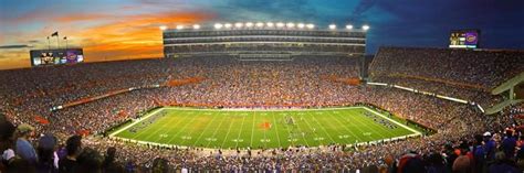 Ben Hill Griffin Stadium Panorama Picture at Florida Gator Photos ...